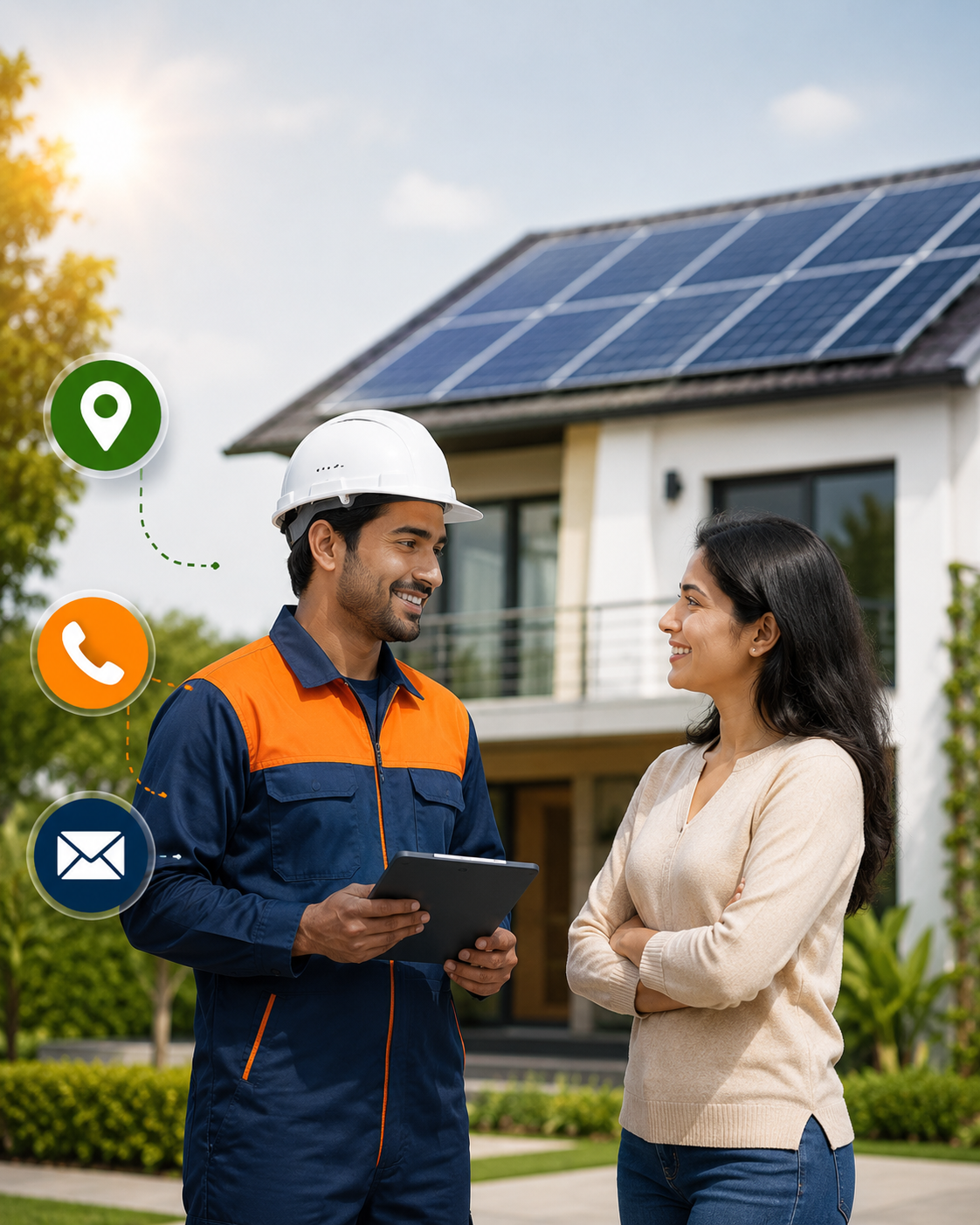 Solar site visit